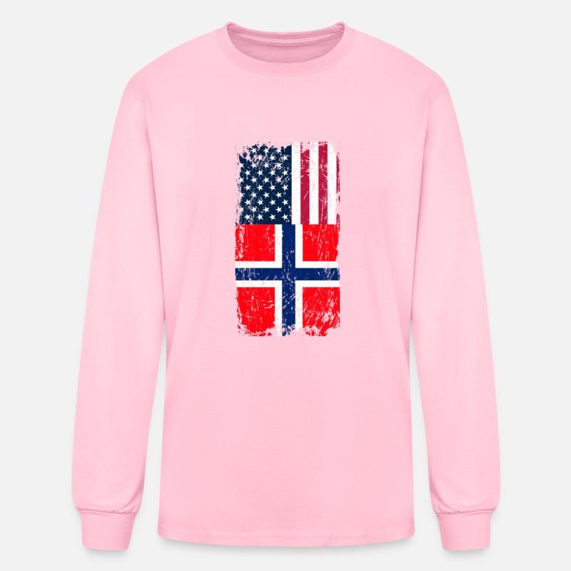 Norway USA Flag