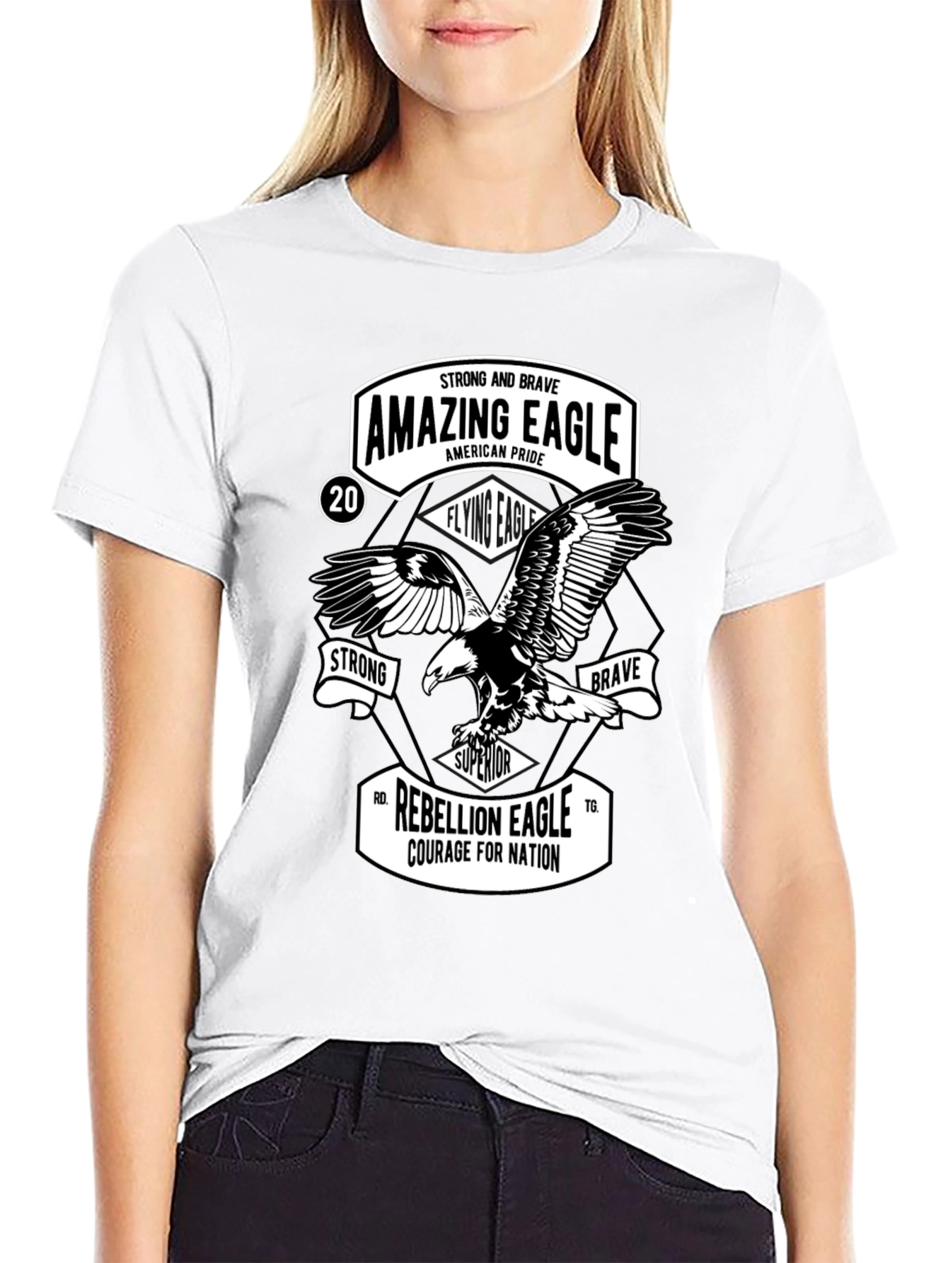 Amazing Eagle Pride Graphic Tee