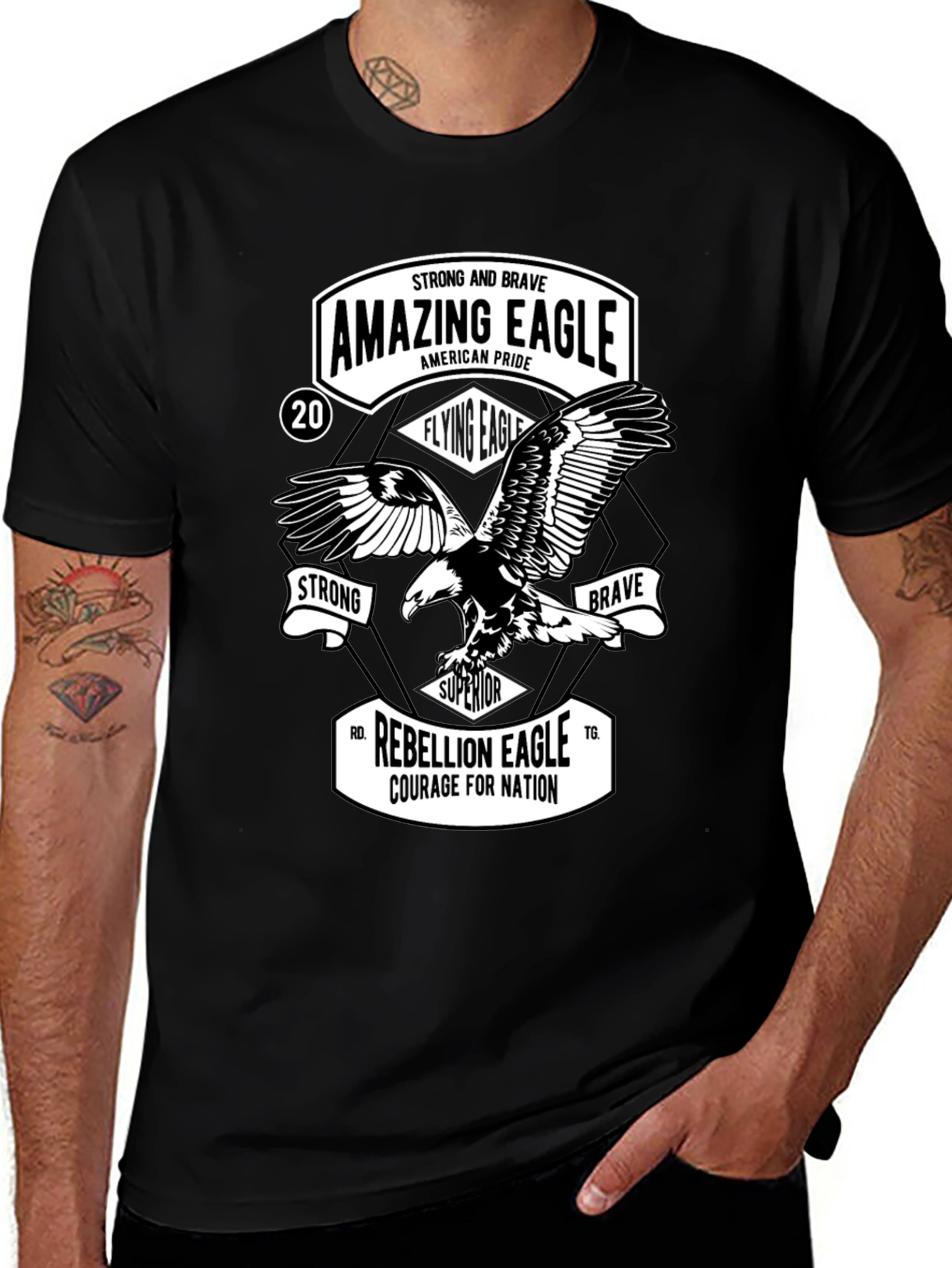 Amazing Eagle Pride Graphic Tee