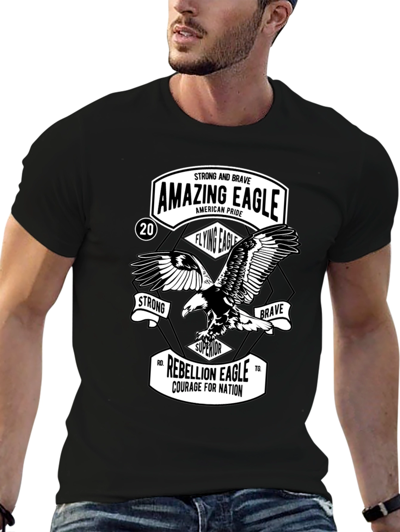 Amazing Eagle Pride Graphic Tee