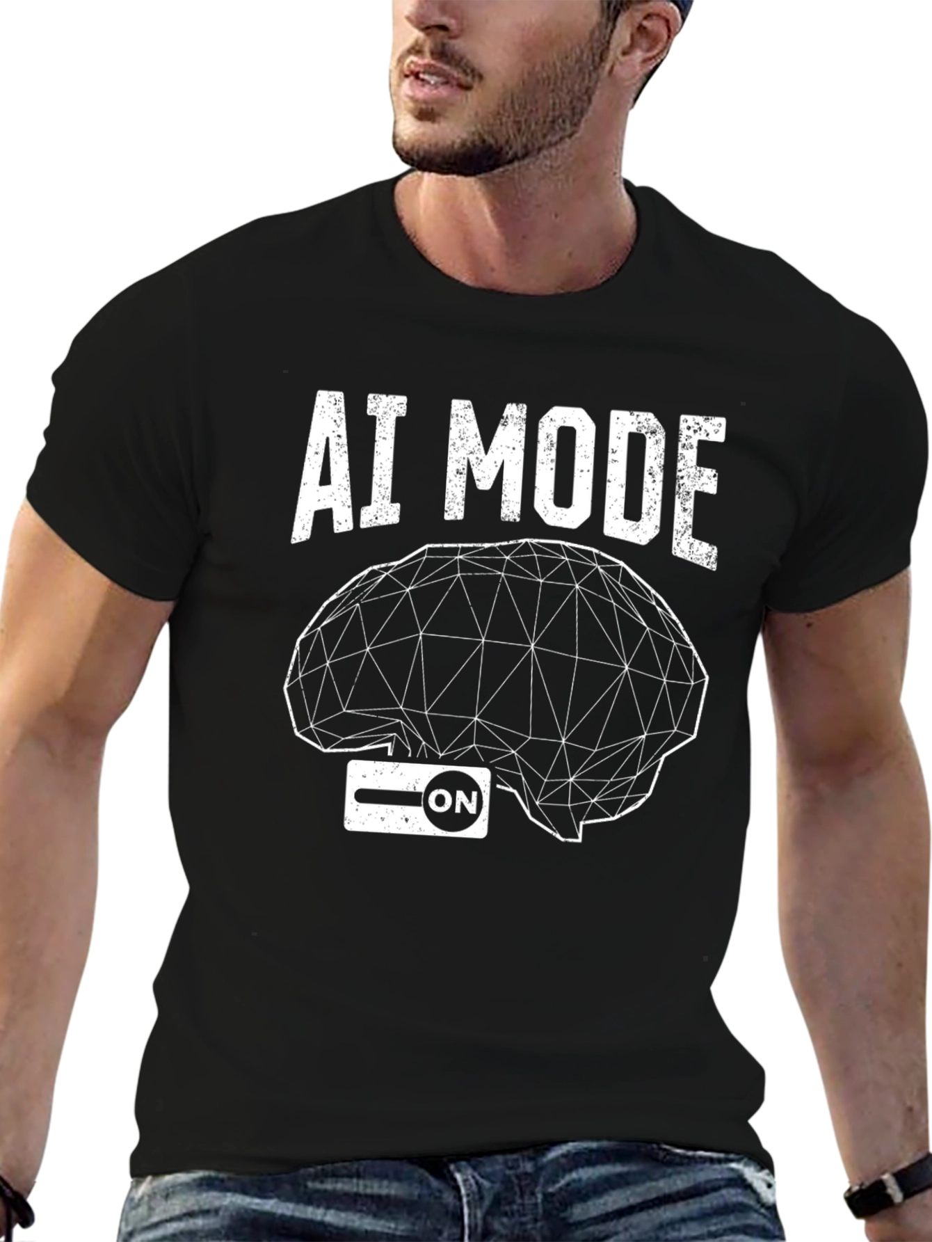 AI Mode On Graphic T-Shirt