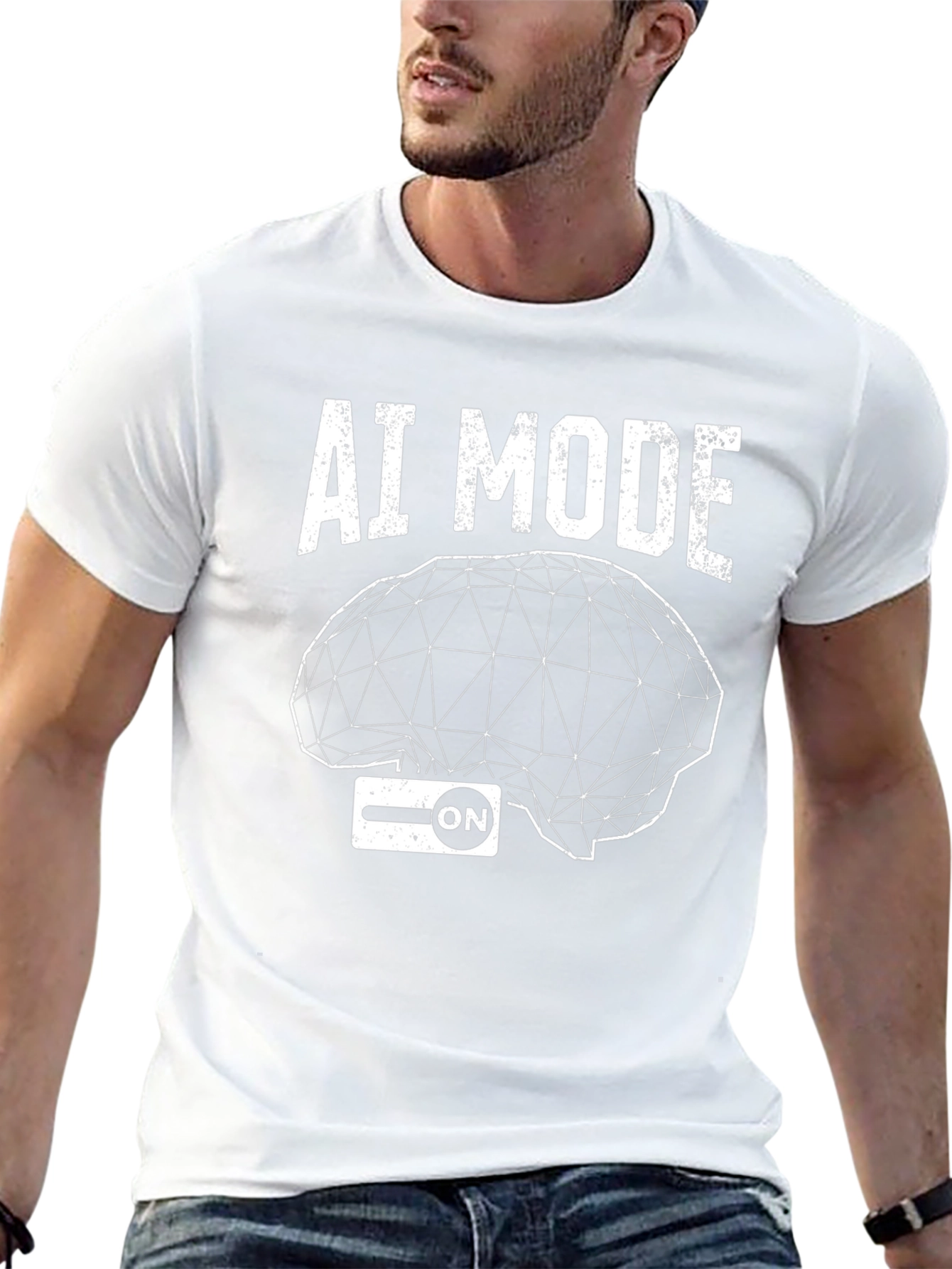 AI Mode On Graphic T-Shirt