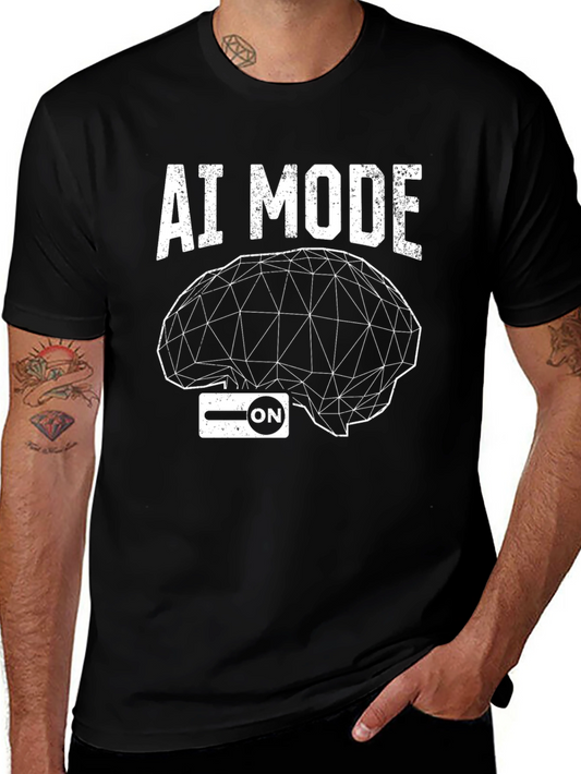 AI Mode On Graphic T-Shirt