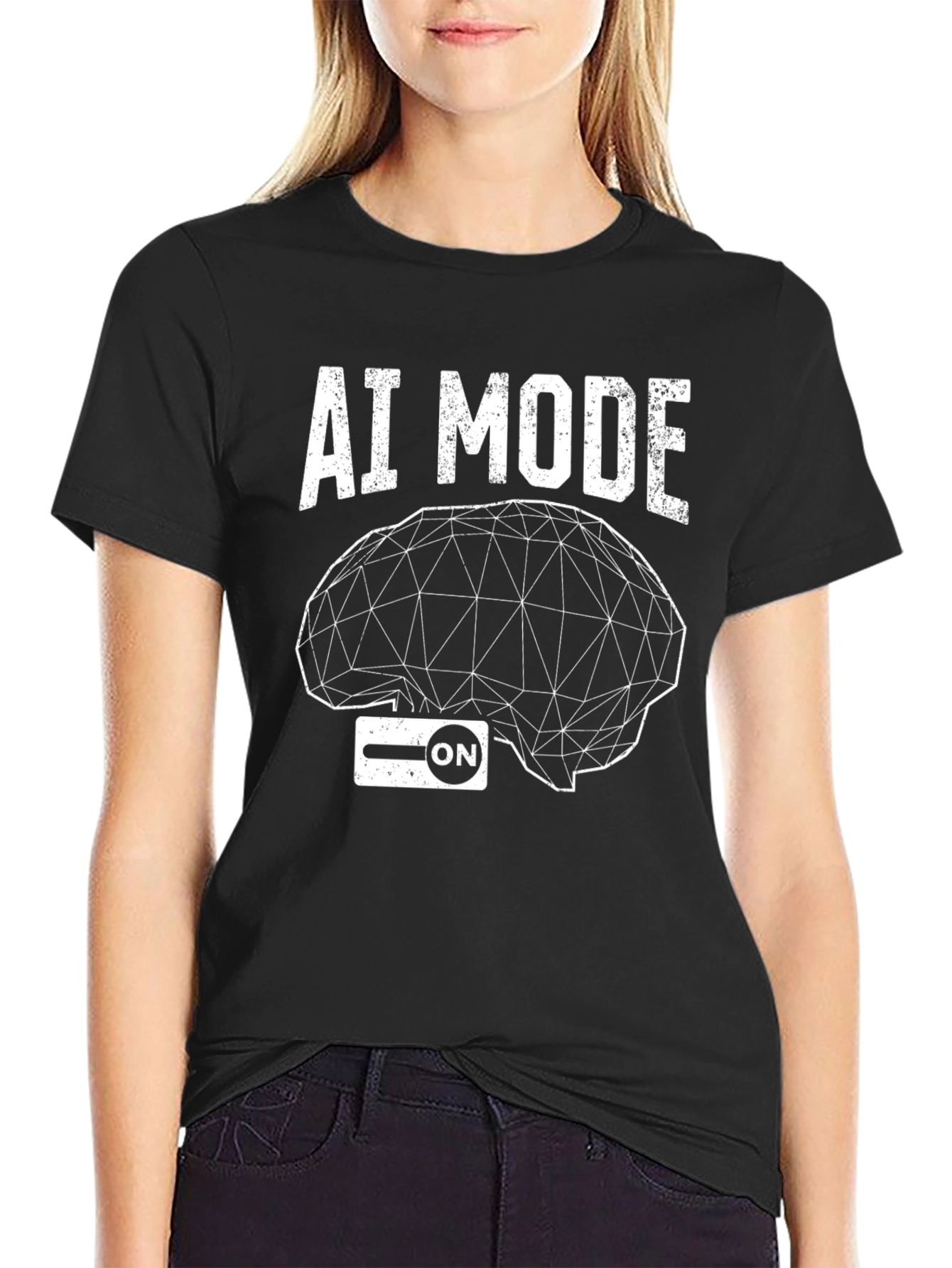 AI Mode On Graphic T-Shirt