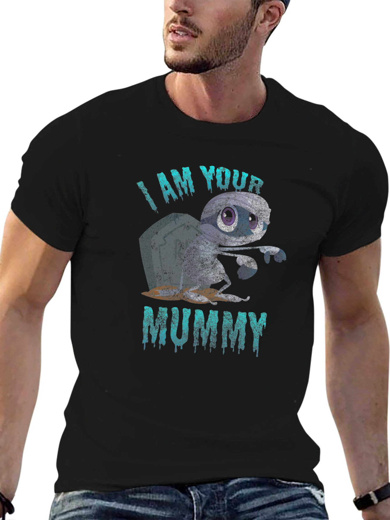 I Am Your Mummy Graphic T-Shirt - Halloween