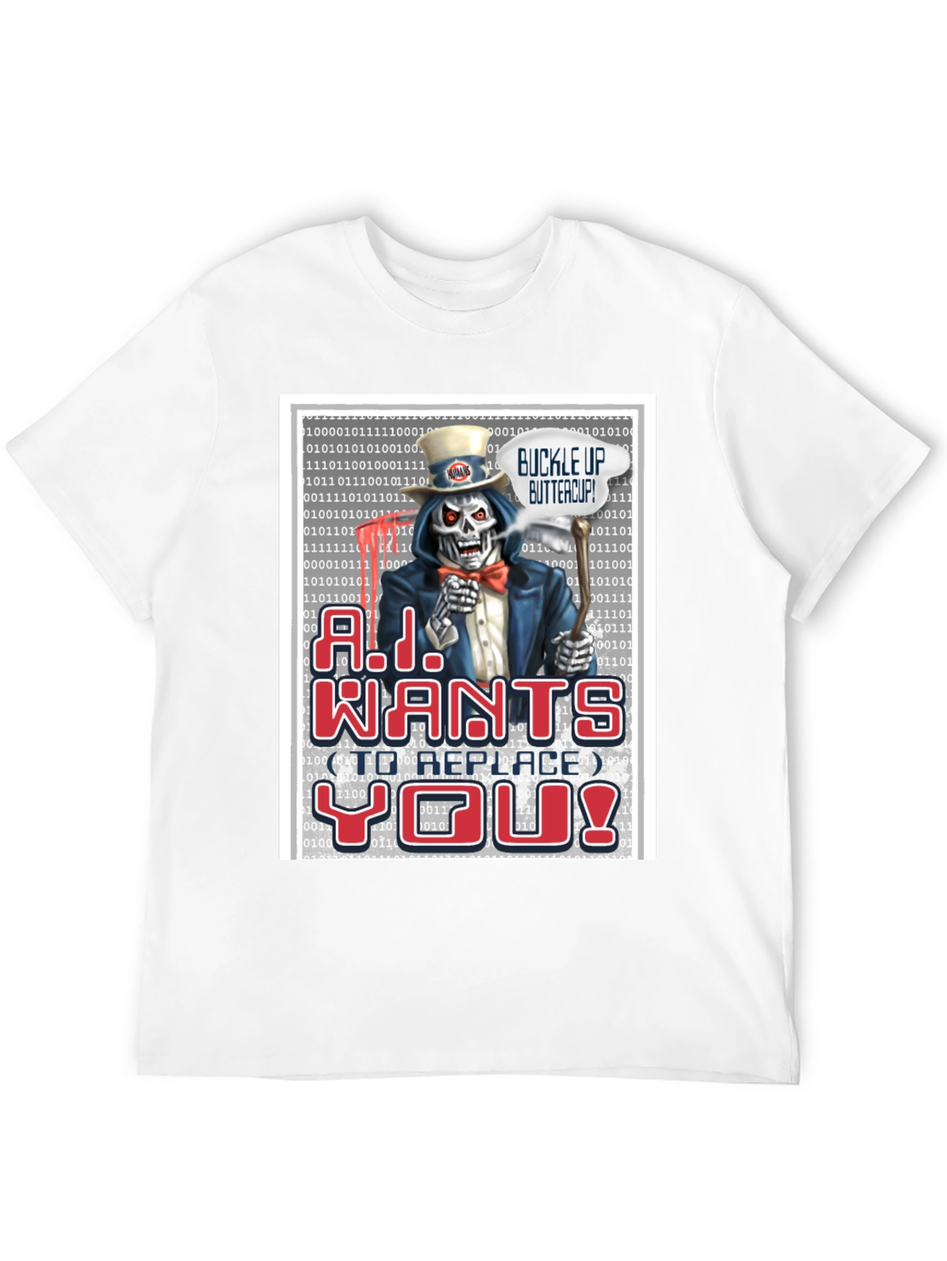 A.I. Wants To Replace You T-Shirt