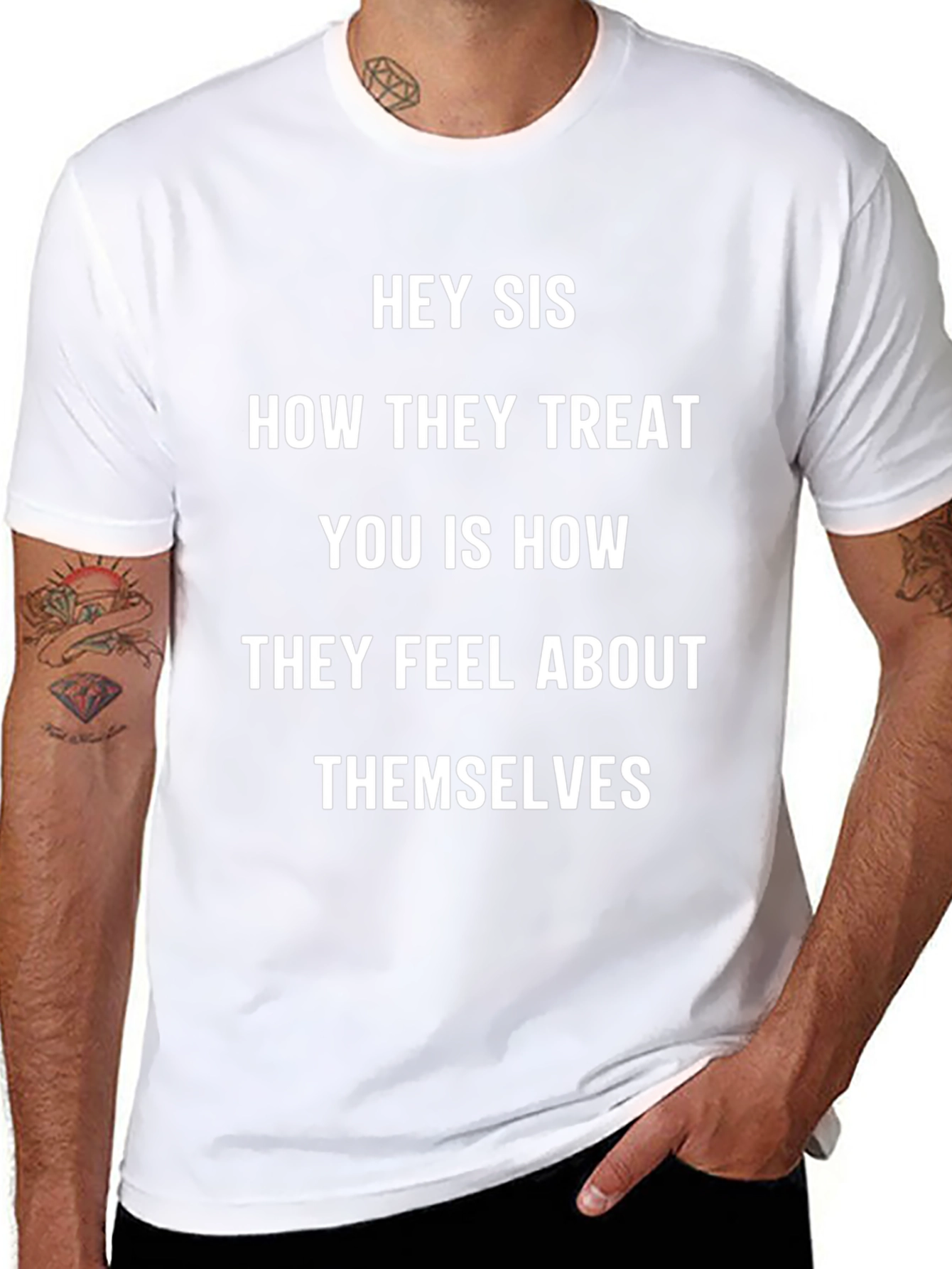 Hey Sis Graphic T-Shirt