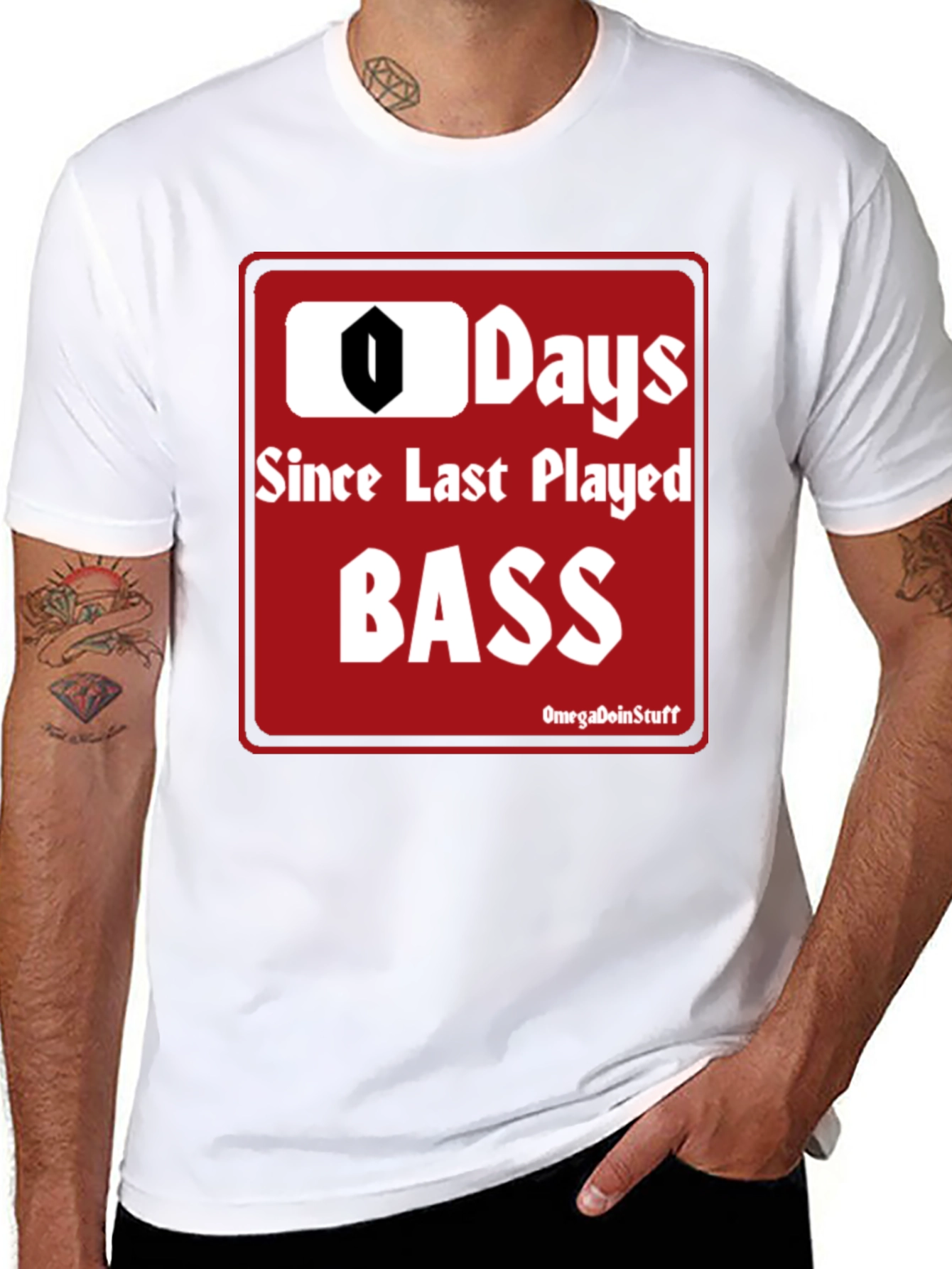 0 Days Since Last Played Bass T-Shirt