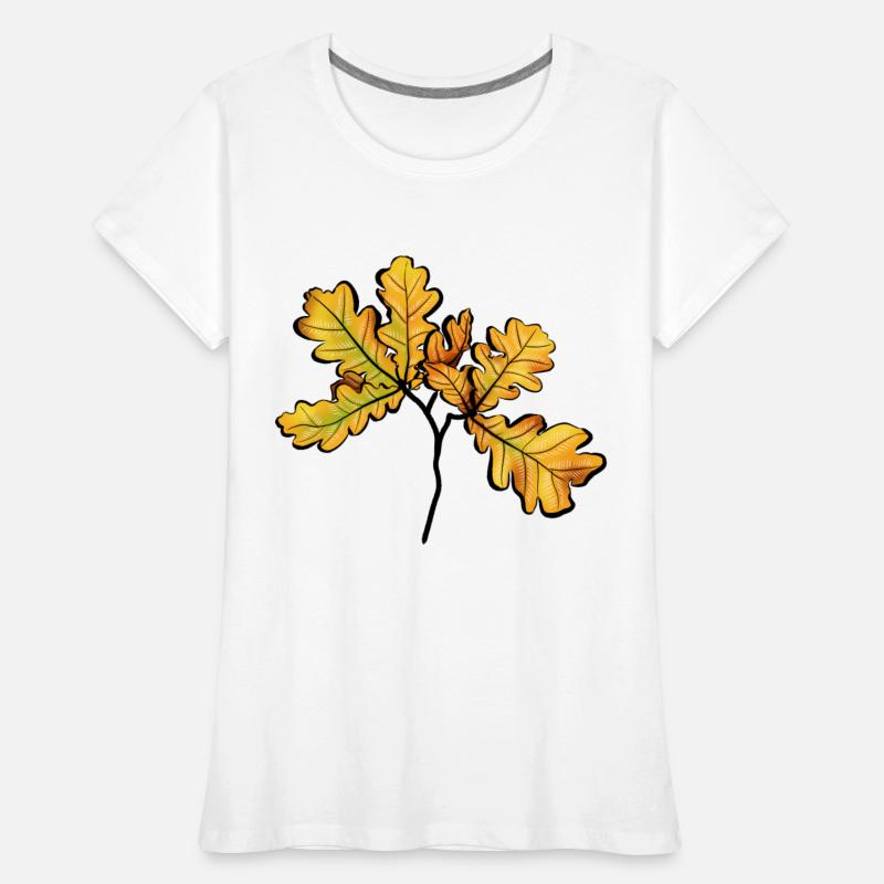 Oak Leaves Autumnal Botanical Art