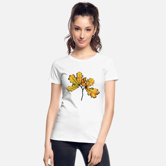 Oak Leaves Autumnal Botanical Art