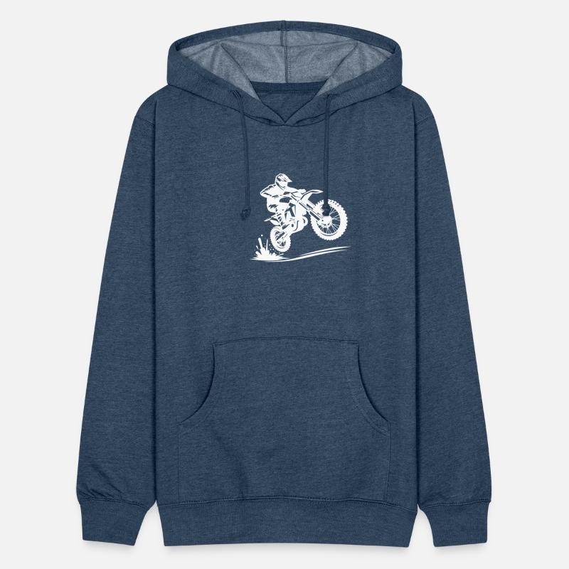 Off-road Machine In Jump Hobby Enduro Motorsport