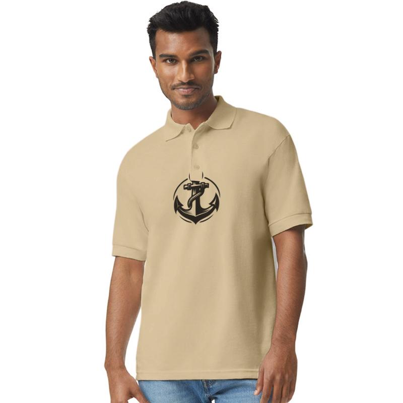 Old Wet Anchor With Thick Rope