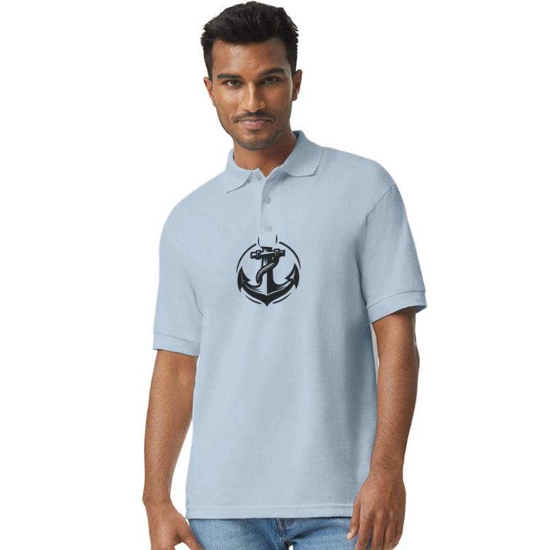 Old Wet Anchor With Thick Rope