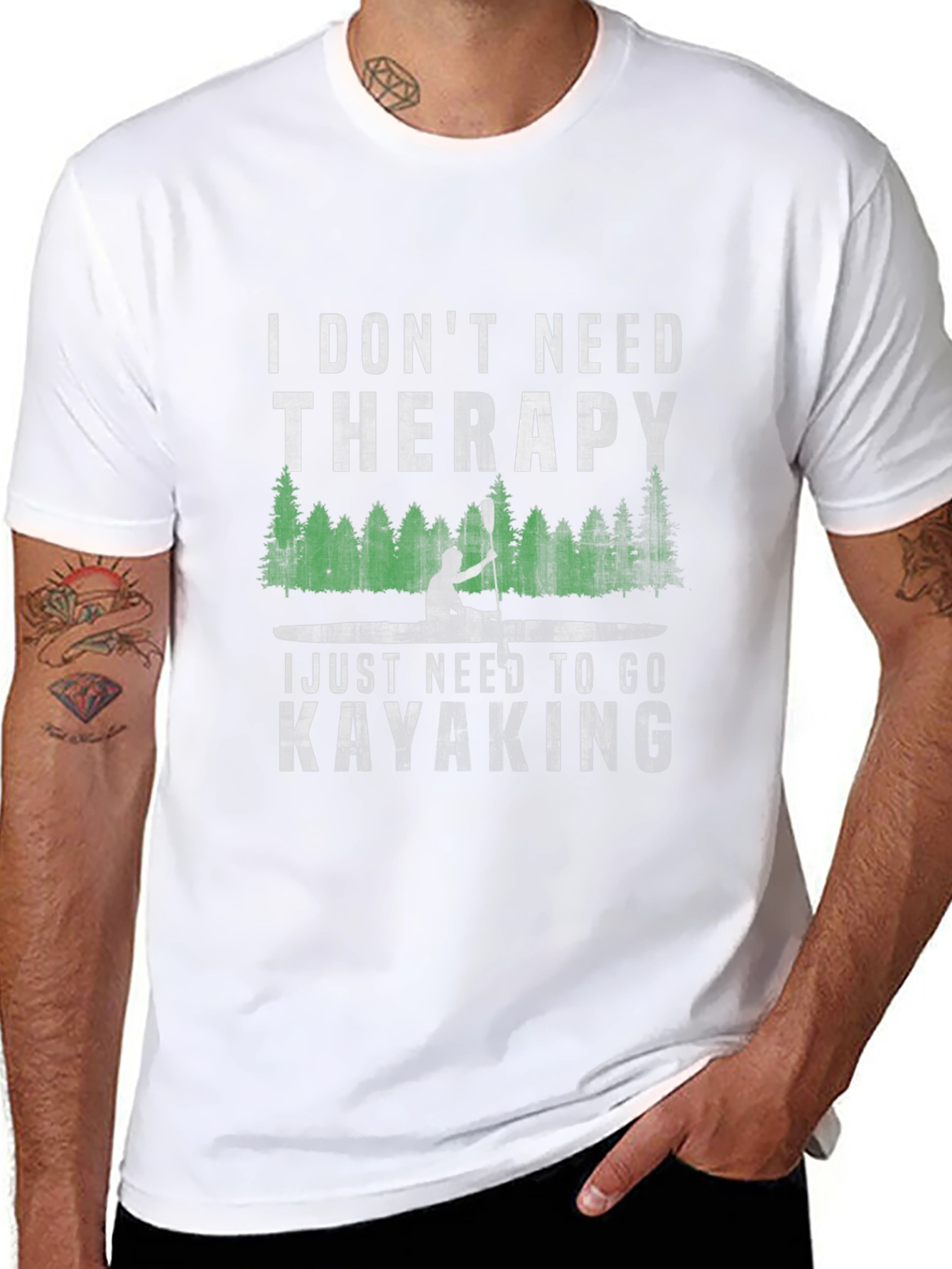 I Dont Need Therapy Kayaking T-Shirt