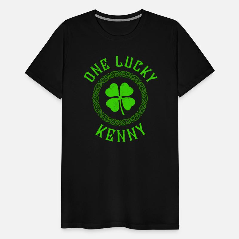 One Lucky Kenny Irish Family Four Leaf Clover