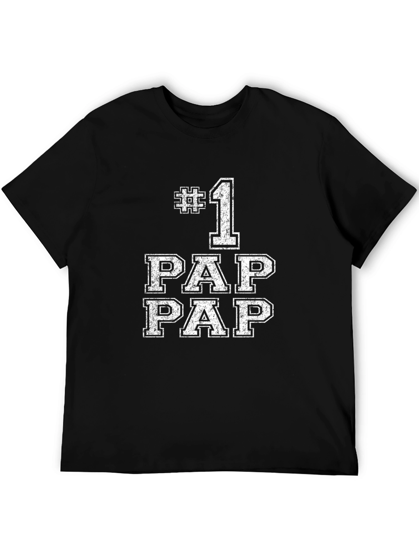 #1 Pap Pap T-Shirt - Best Grandpa Ever Tee