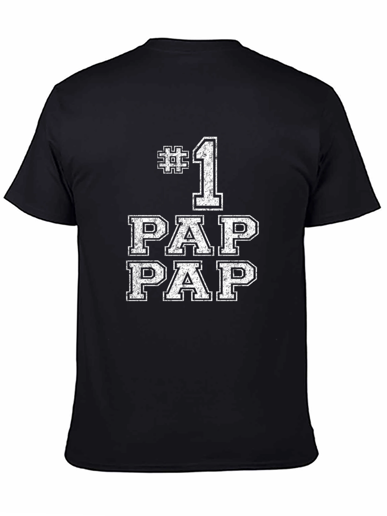 #1 Pap Pap T-Shirt - Best Grandpa Ever Tee