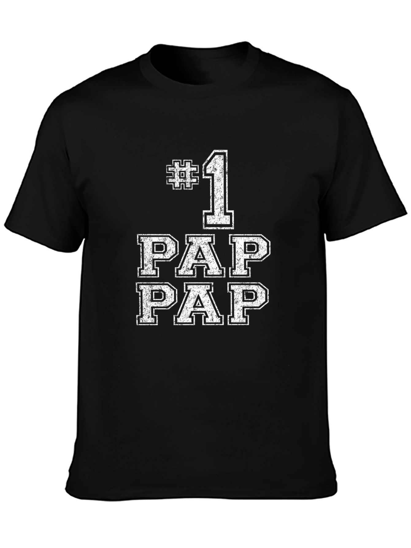 #1 Pap Pap T-Shirt - Best Grandpa Ever Tee