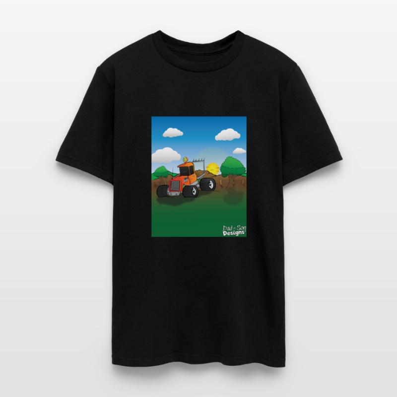 Orange Hunting Truck