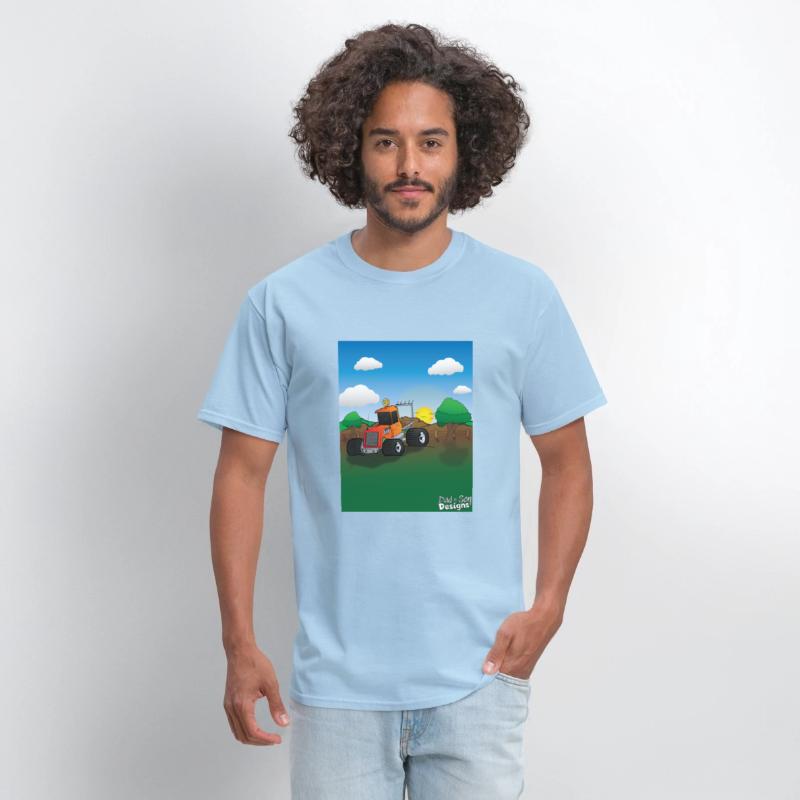 Orange Hunting Truck