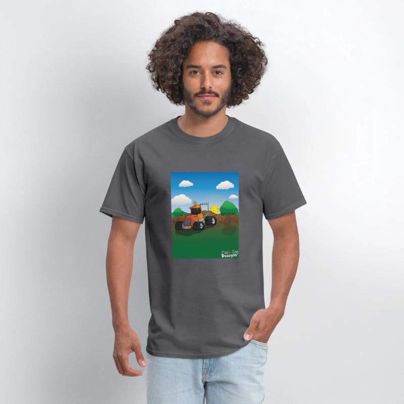 Orange Hunting Truck