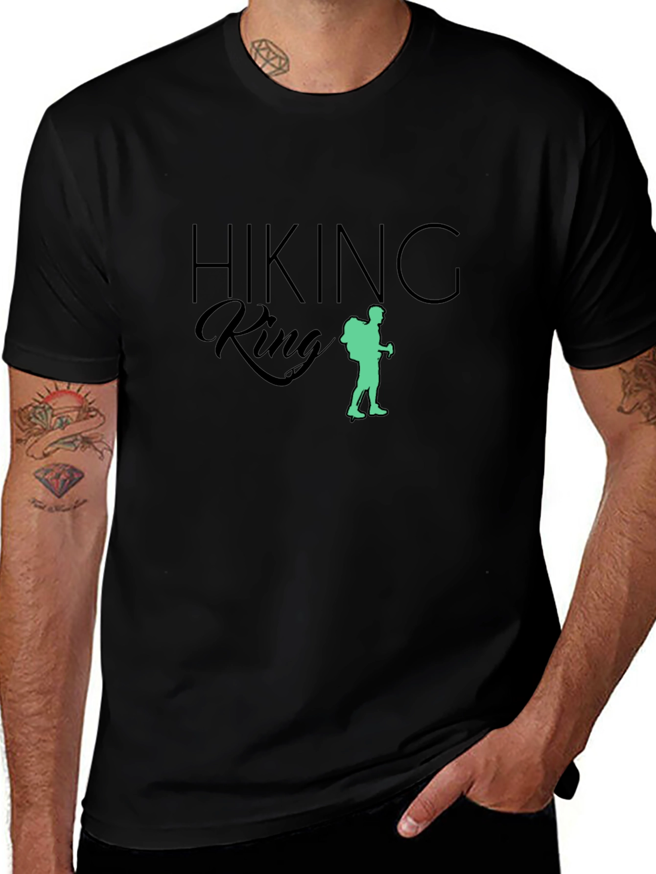Hiking King T-Shirt - Adventure Ready