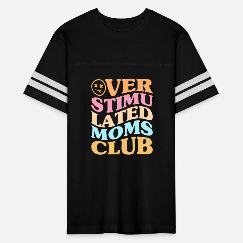 Overstimulated Moms Club T-Shirt Design