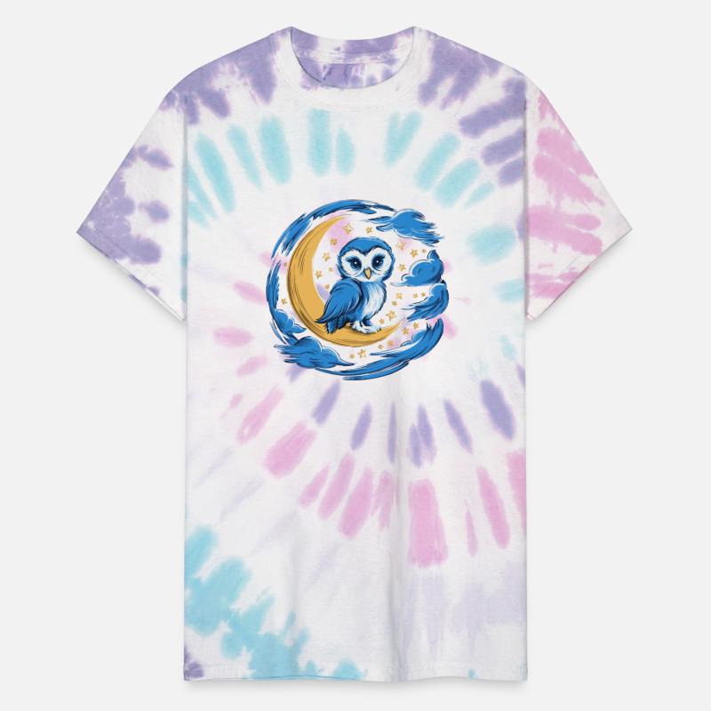 Owl Moon Stars Night Sky