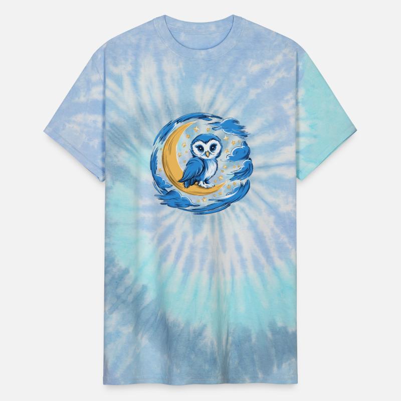 Owl Moon Stars Night Sky