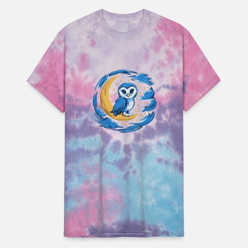 Owl Moon Stars Night Sky