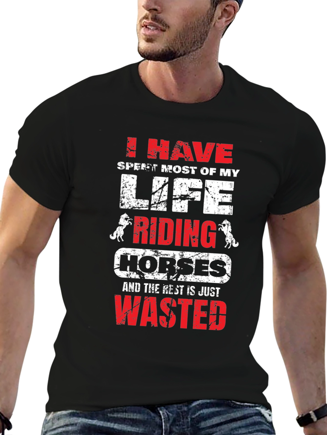 Horse Riding Life T-Shirt - Equestrian Apparel