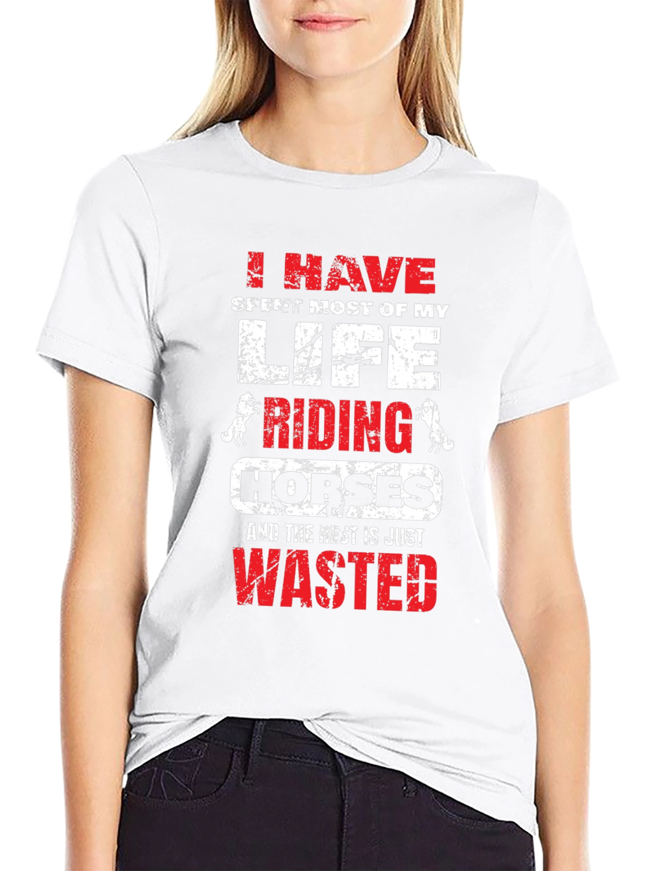 Horse Riding Life T-Shirt - Equestrian Apparel