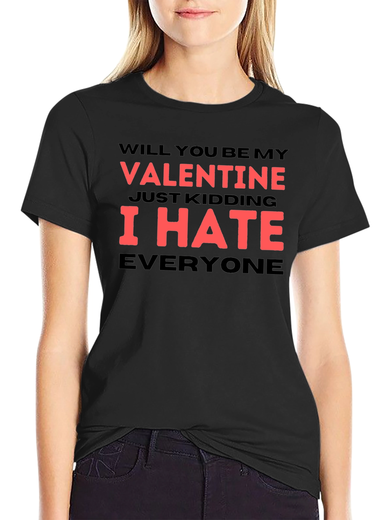 Anti-Valentines Day Tee - I Hate Everyone Shirt