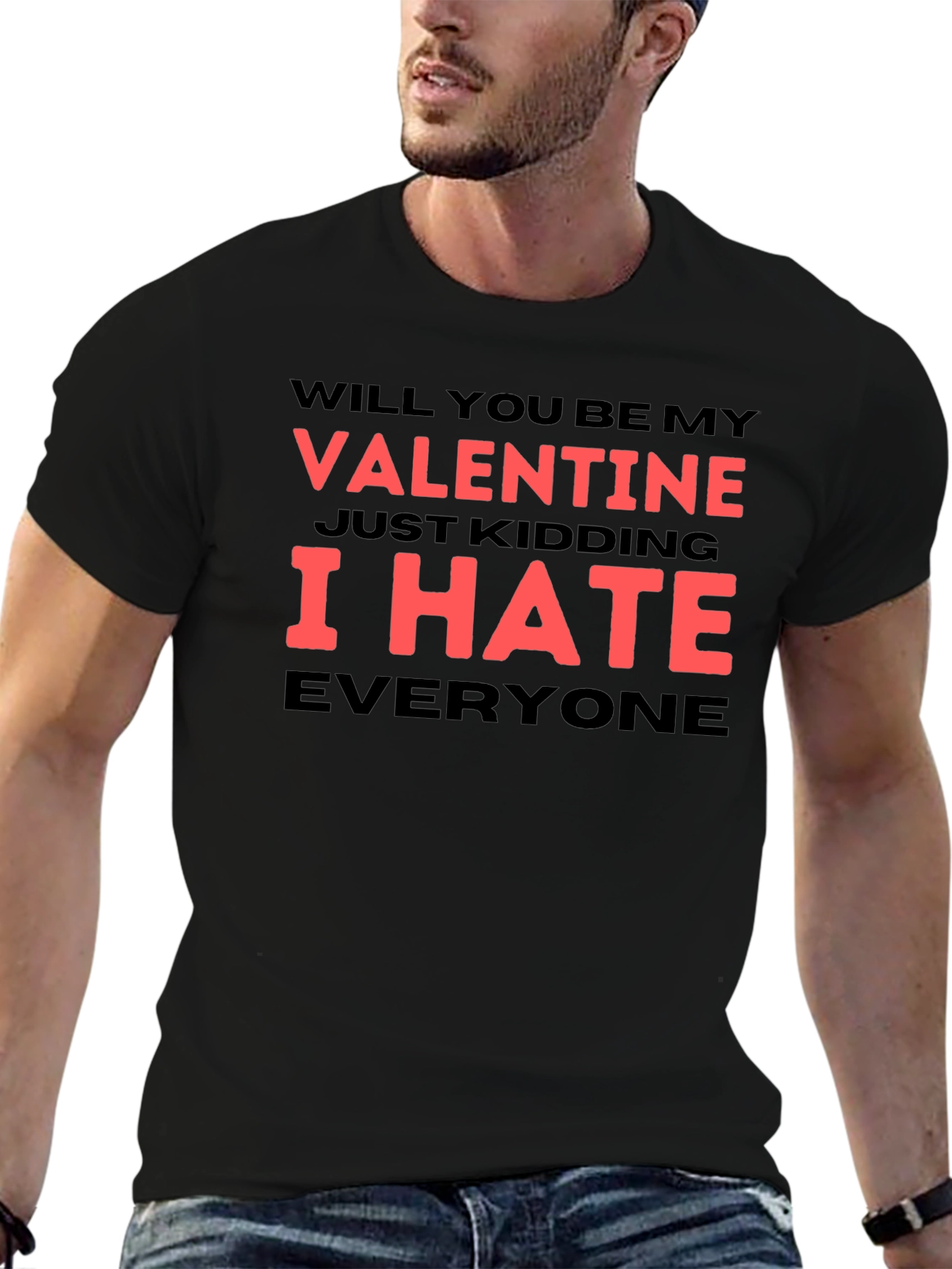 Anti-Valentines Day Tee - I Hate Everyone Shirt