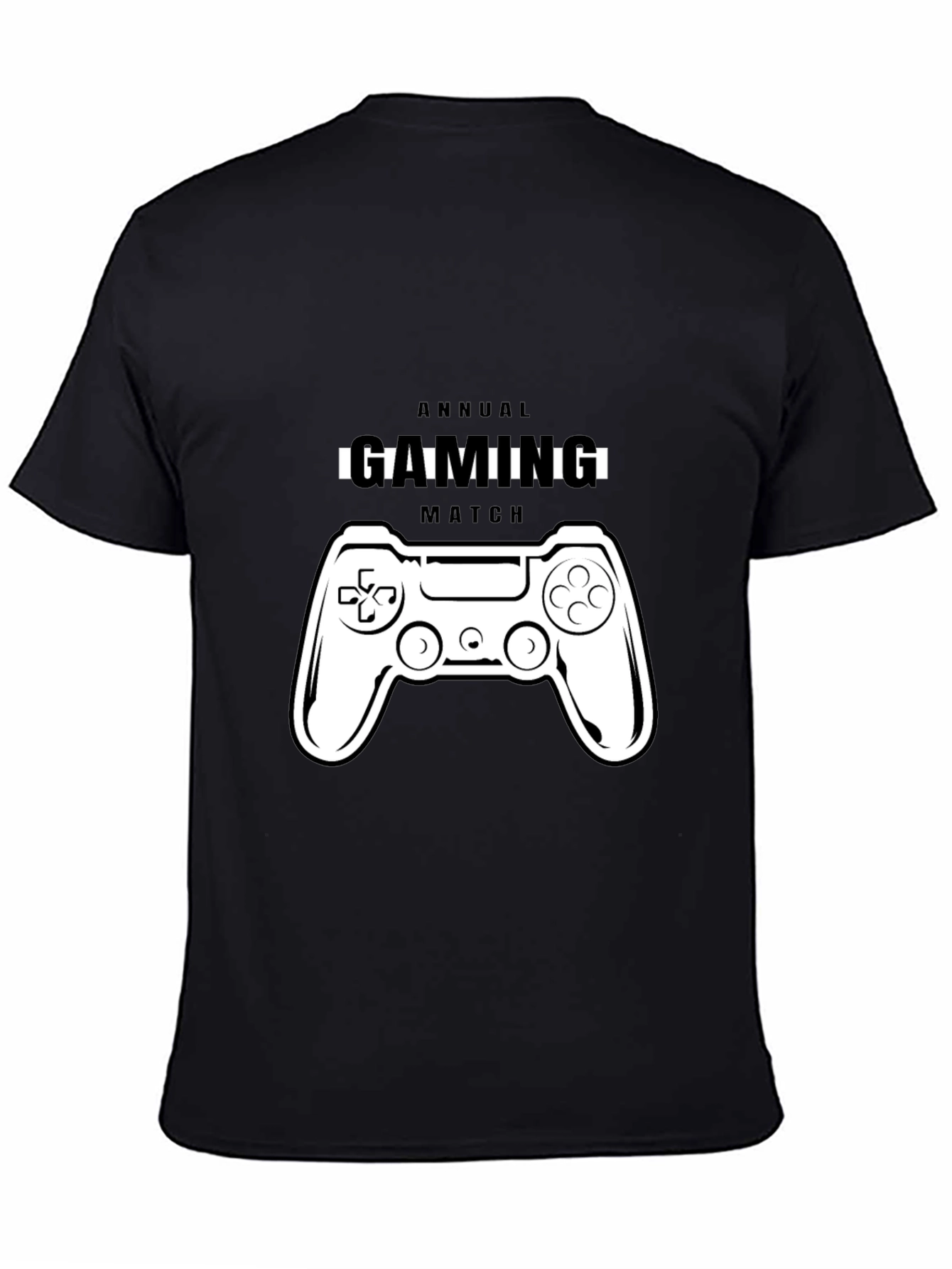 Annual Gaming Match Black T-Shirt