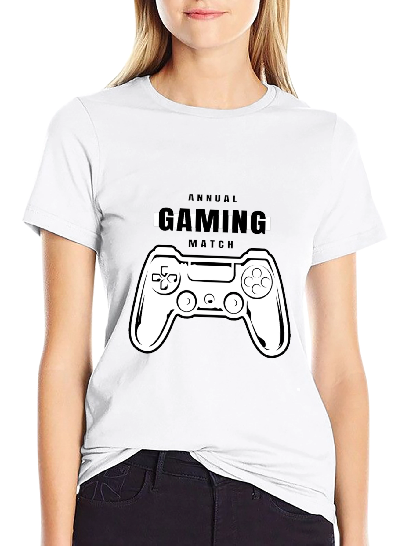 Annual Gaming Match Black T-Shirt