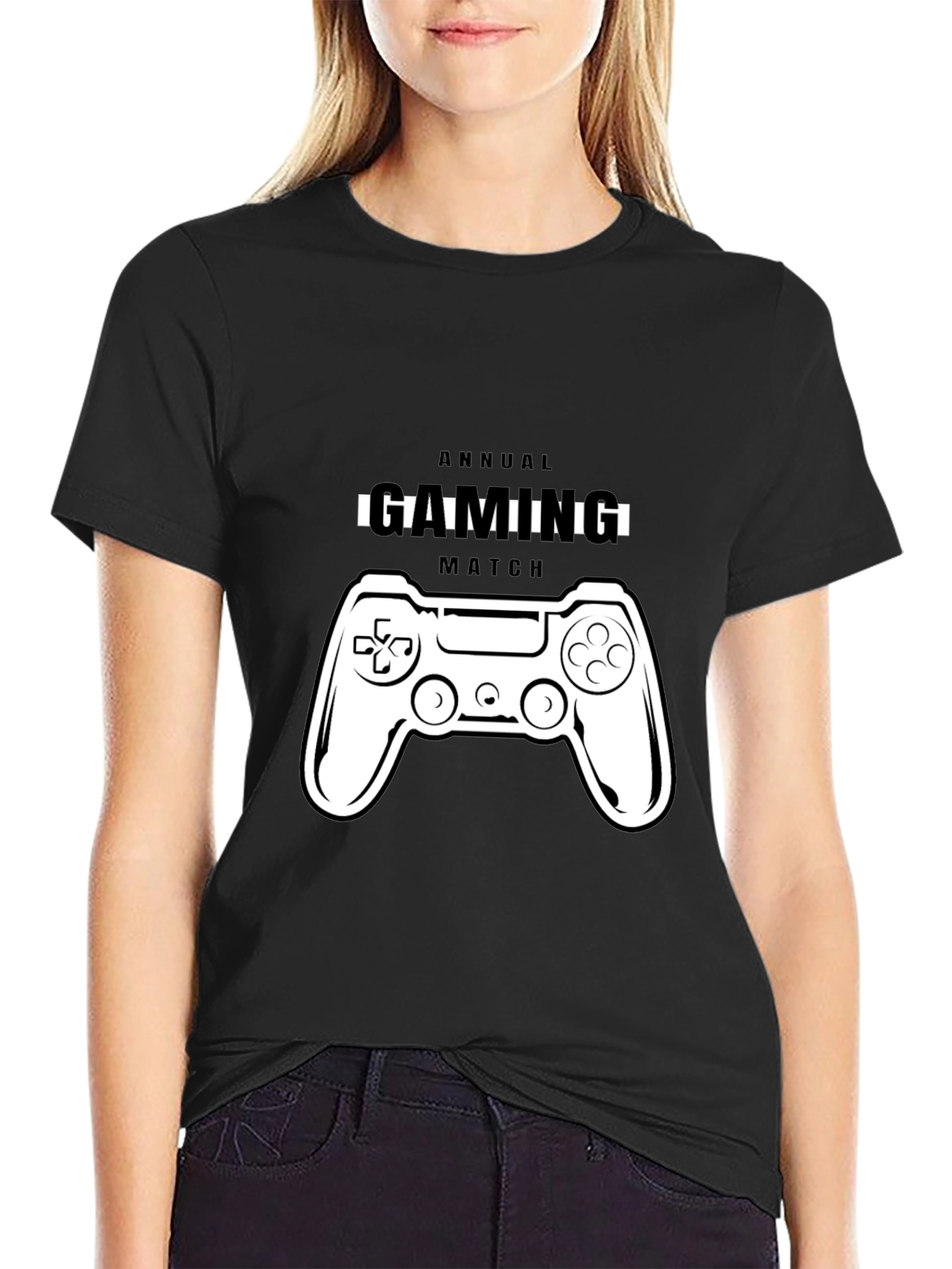Annual Gaming Match Black T-Shirt