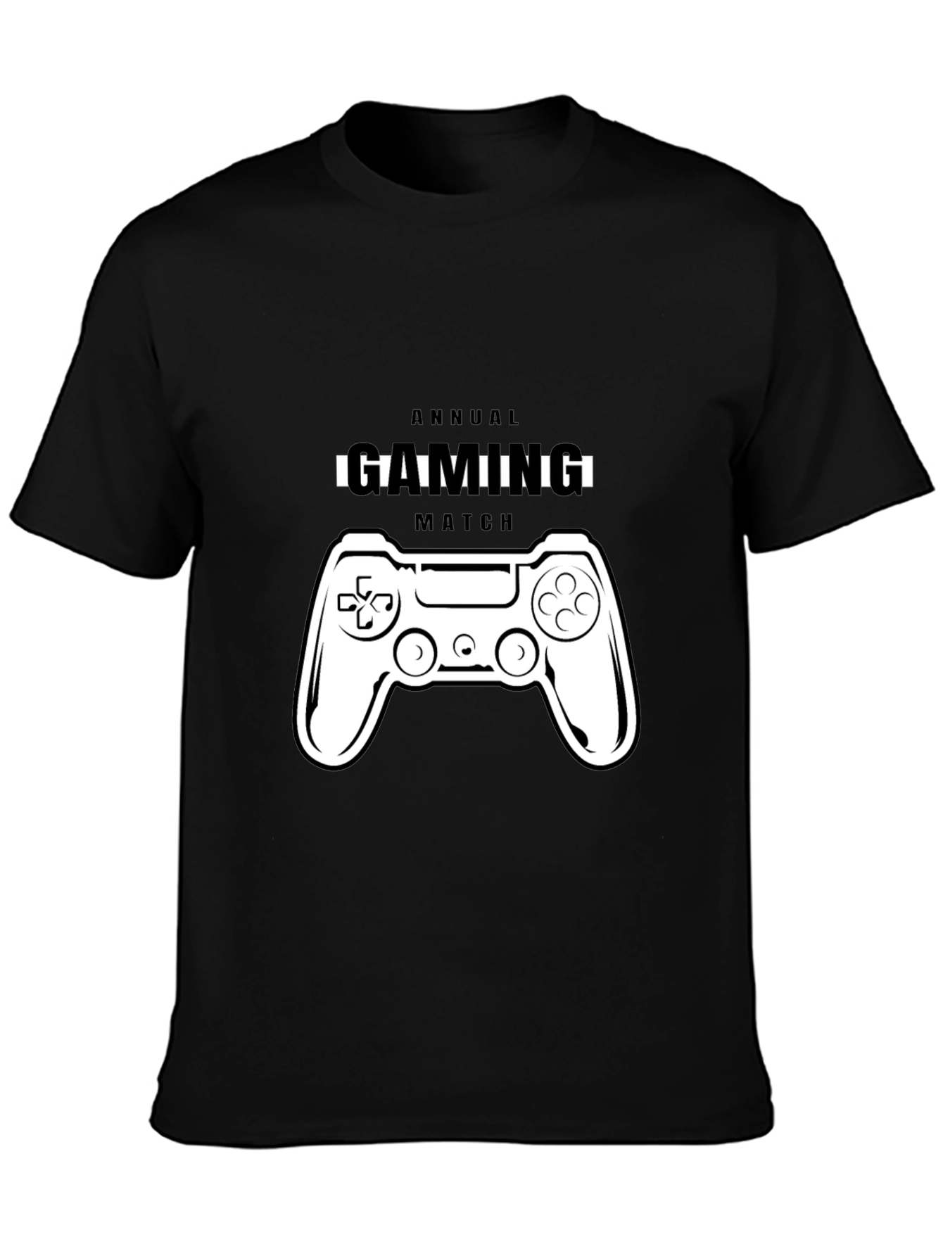 Annual Gaming Match Black T-Shirt