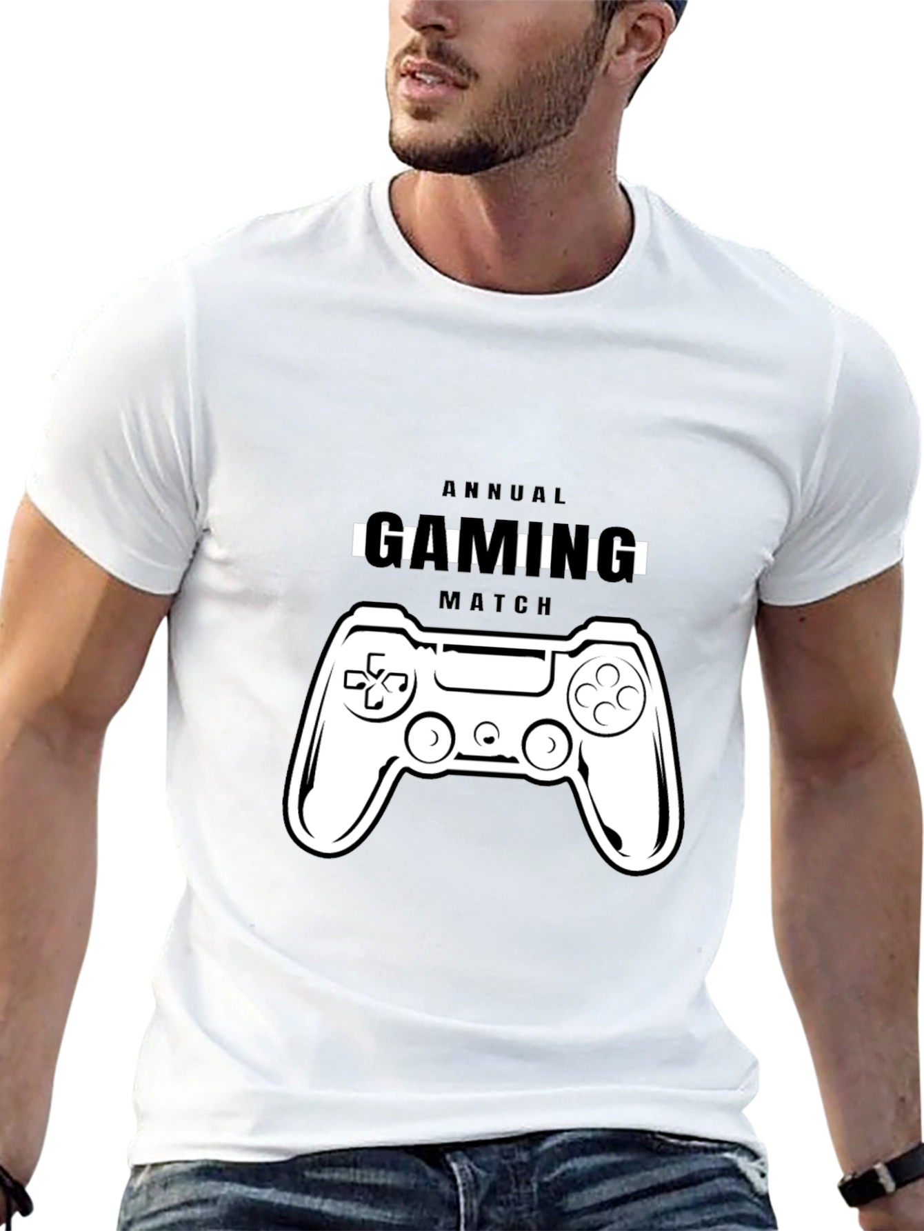 Annual Gaming Match Black T-Shirt
