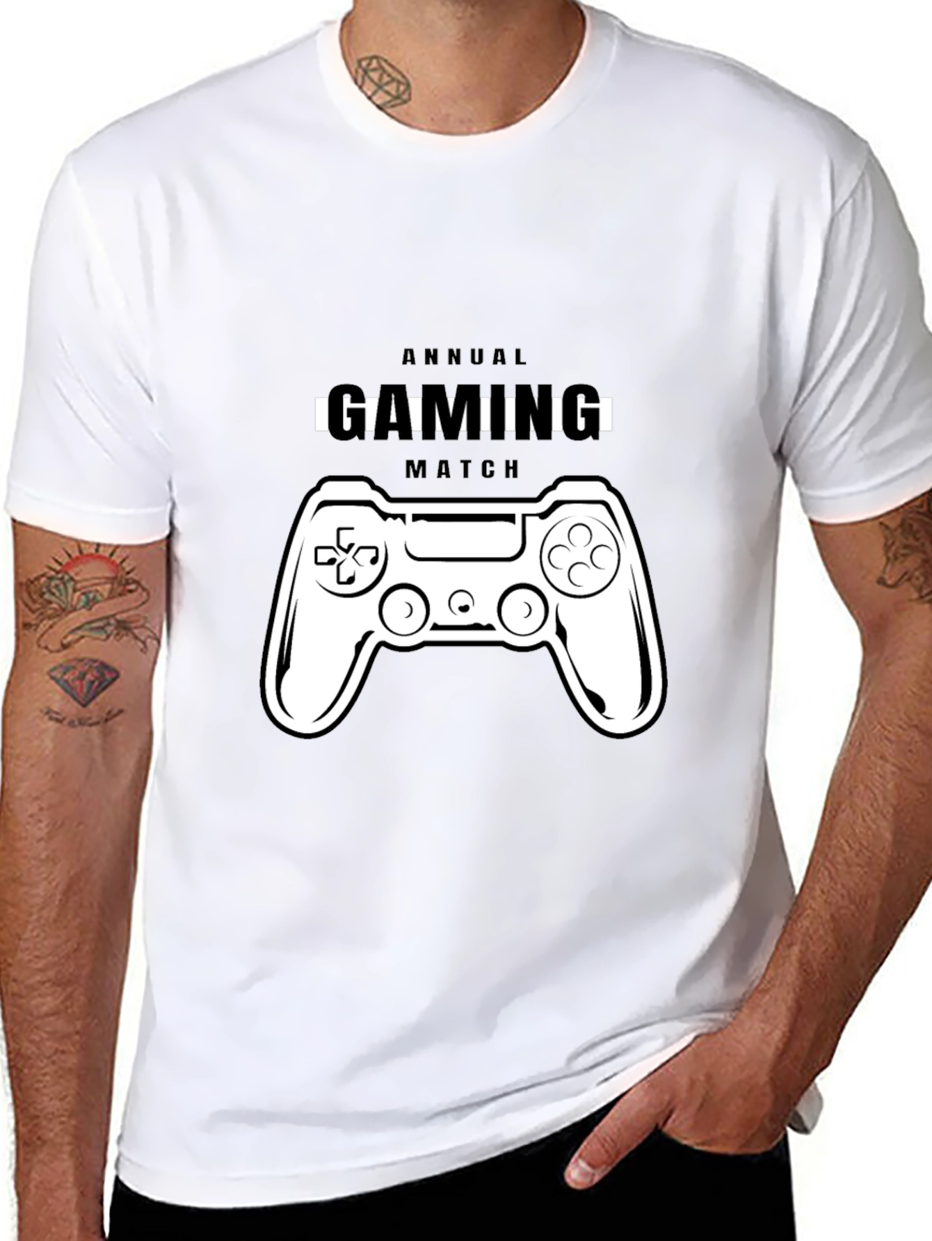 Annual Gaming Match Black T-Shirt