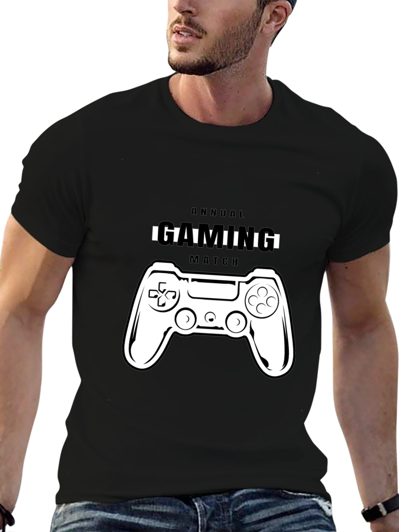 Annual Gaming Match Black T-Shirt