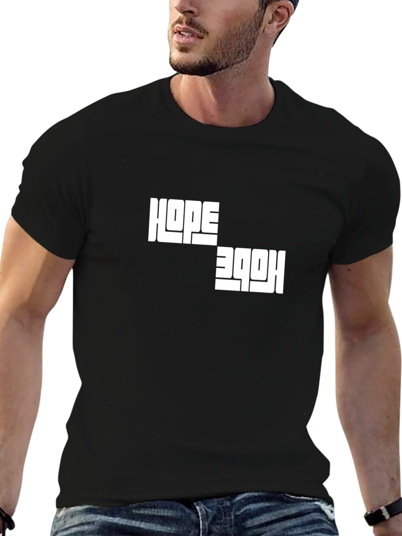 Hope Shirt Black Graphic Tee