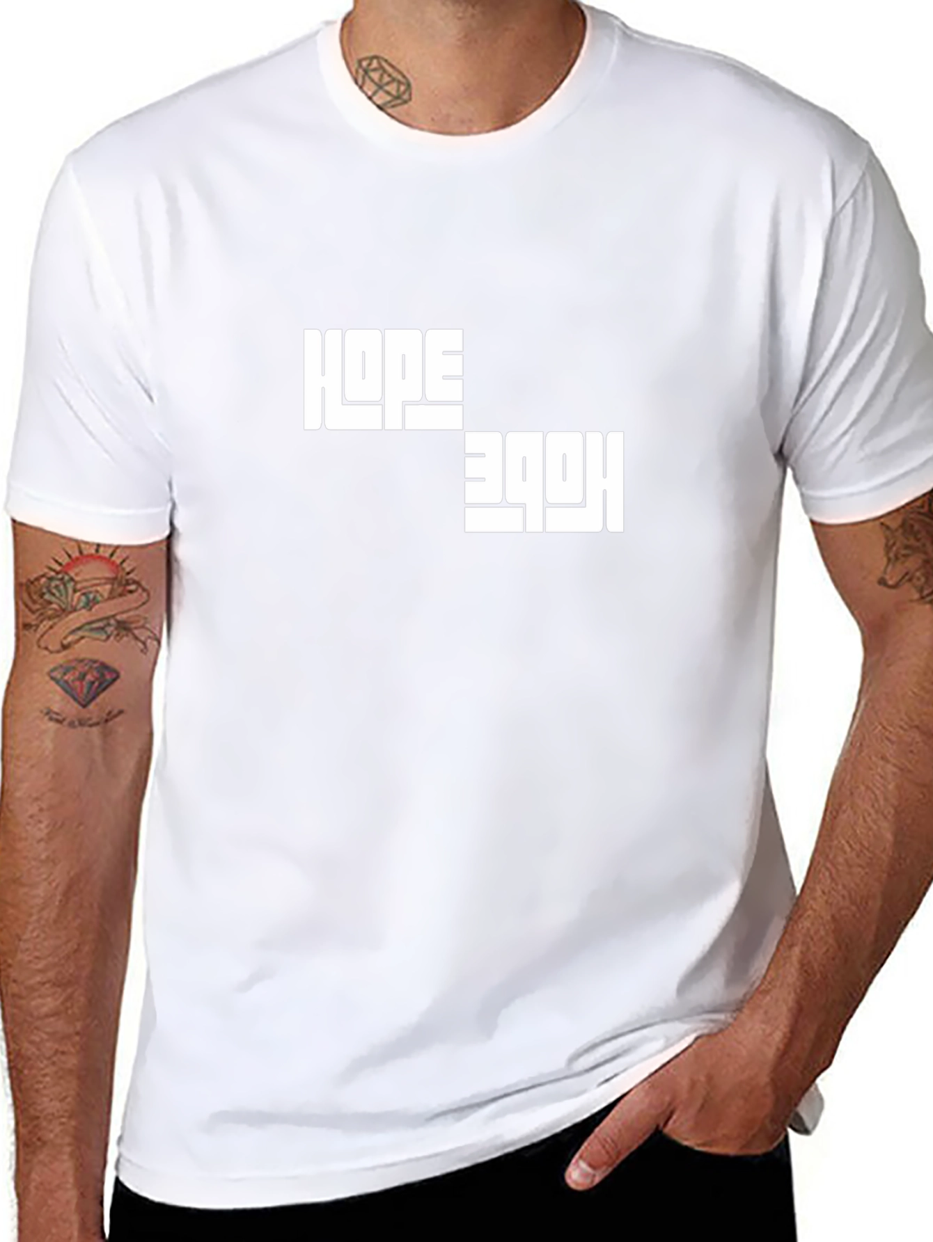 Hope Shirt Black Graphic Tee