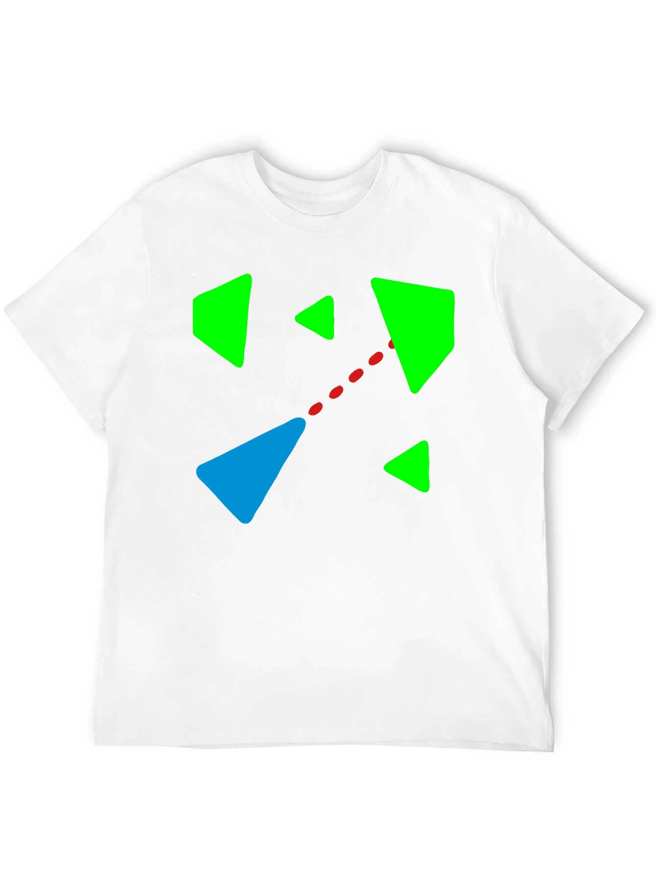 Abstract Geometric Graphic T-Shirt