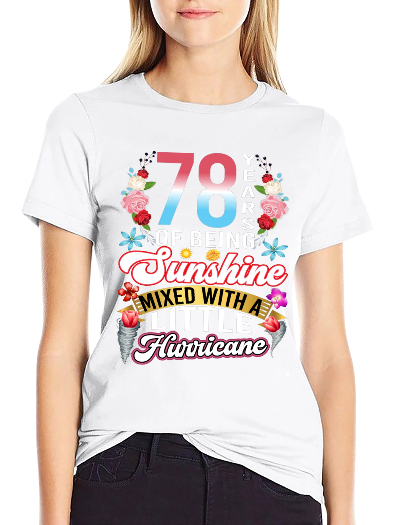 78 Years of Sunshine Hurricane T-Shirt