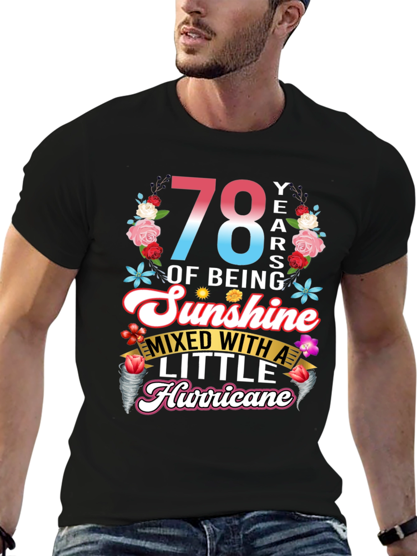 78 Years of Sunshine Hurricane T-Shirt