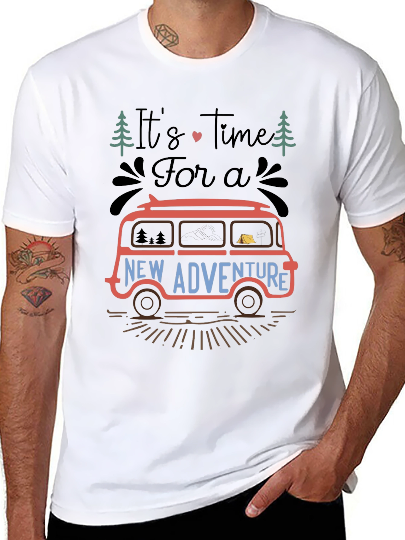Adventure Time Tee - Camping Lover Shirt