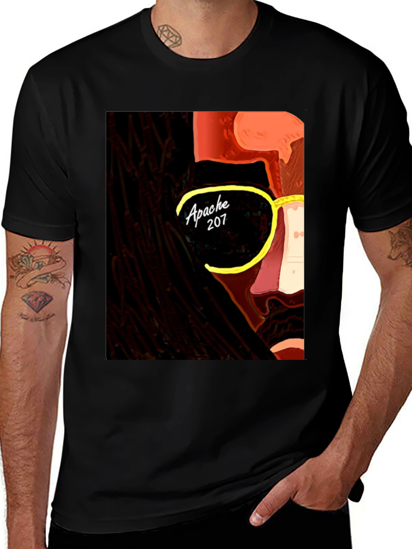 Apache 207 Graphic Tee - Cool & Stylish