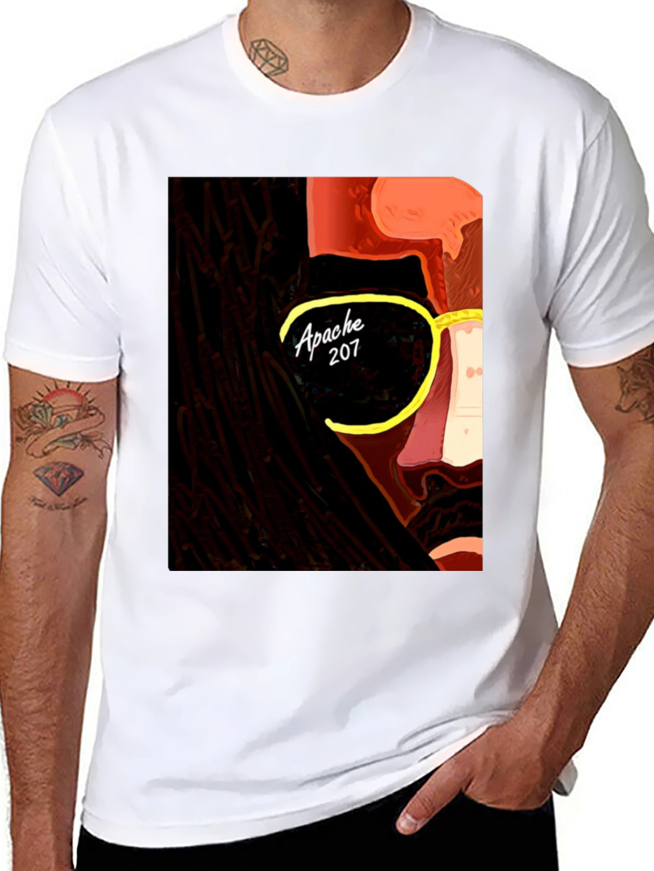 Apache 207 Graphic Tee - Cool & Stylish