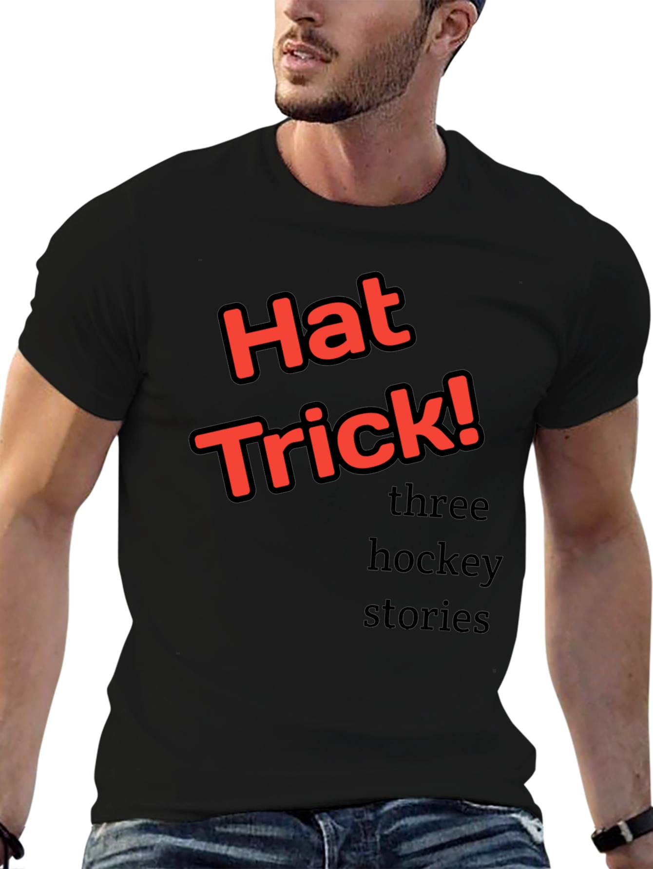 Hat Trick! Three Hockey Stories T-Shirt